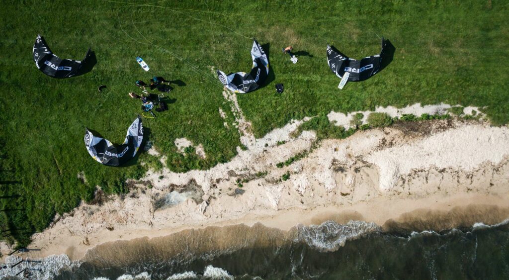 Kitezone Edam, core kites, kitesurfles