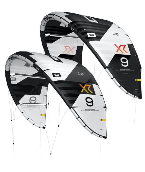 Core XR7 kite online shop tech black en bright white